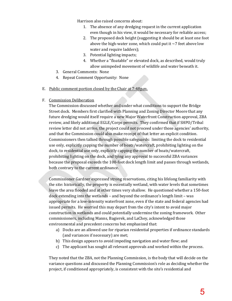 Page 5 of the packet; its text follows