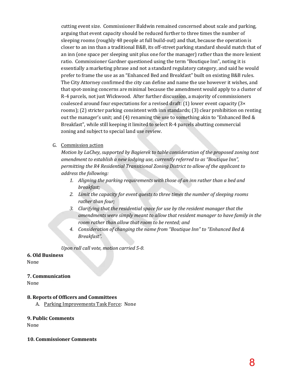 Page 8 of the packet; its text follows