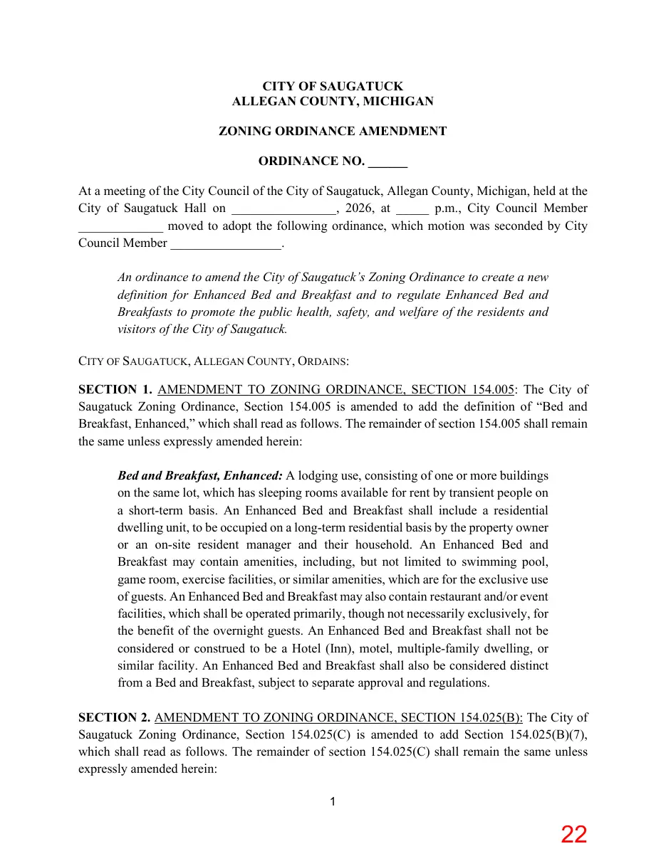 Page 22 of the packet; its text follows