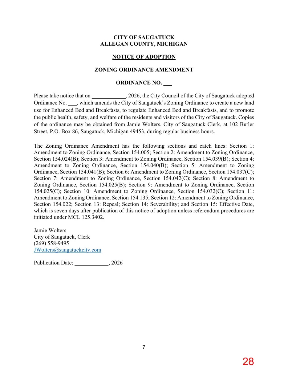 Page 28 of the packet; its text follows