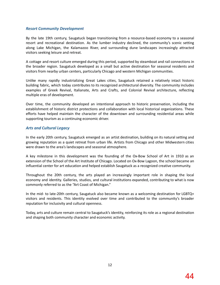 Page 44 of the packet; its text follows
