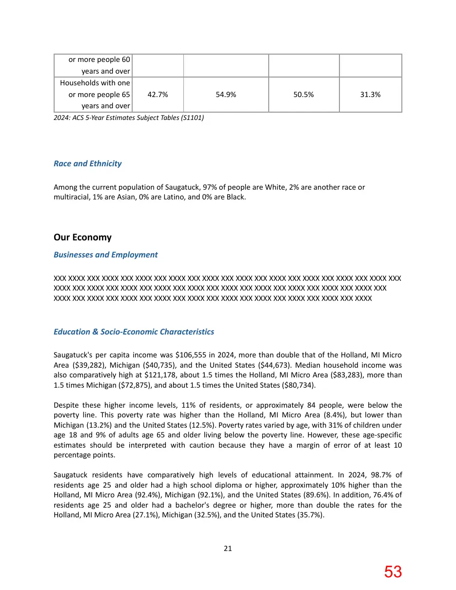 Page 53 of the packet; its text follows