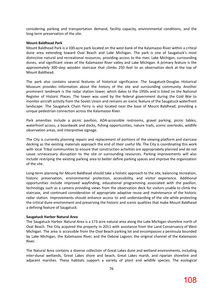 Page 108 of the packet; its text follows