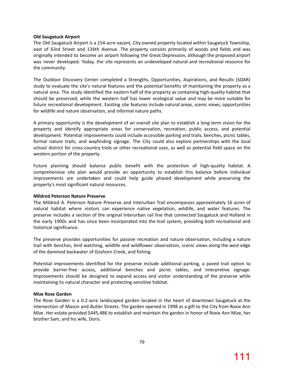 Page 111 of the packet; its text follows