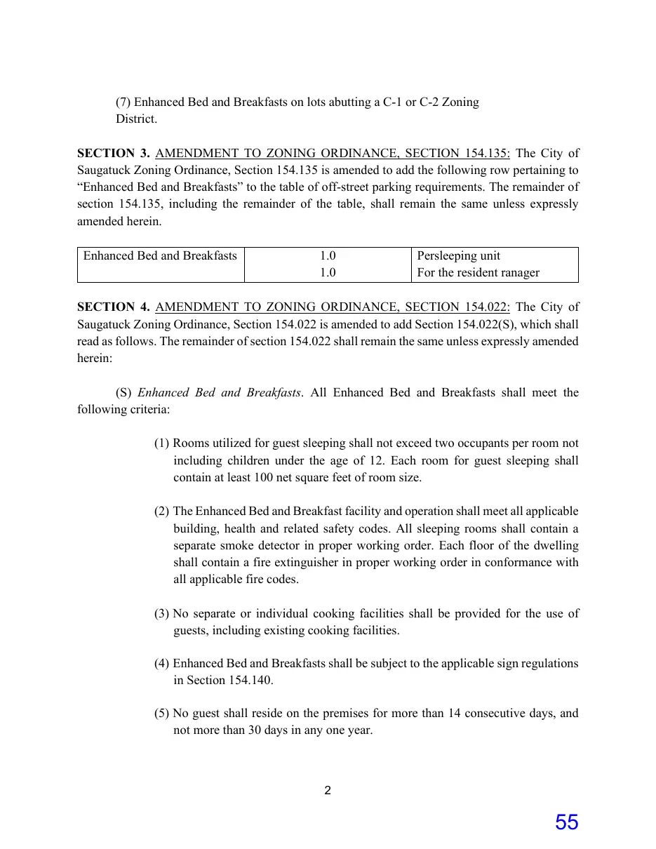 Page 55 of the packet; its text follows