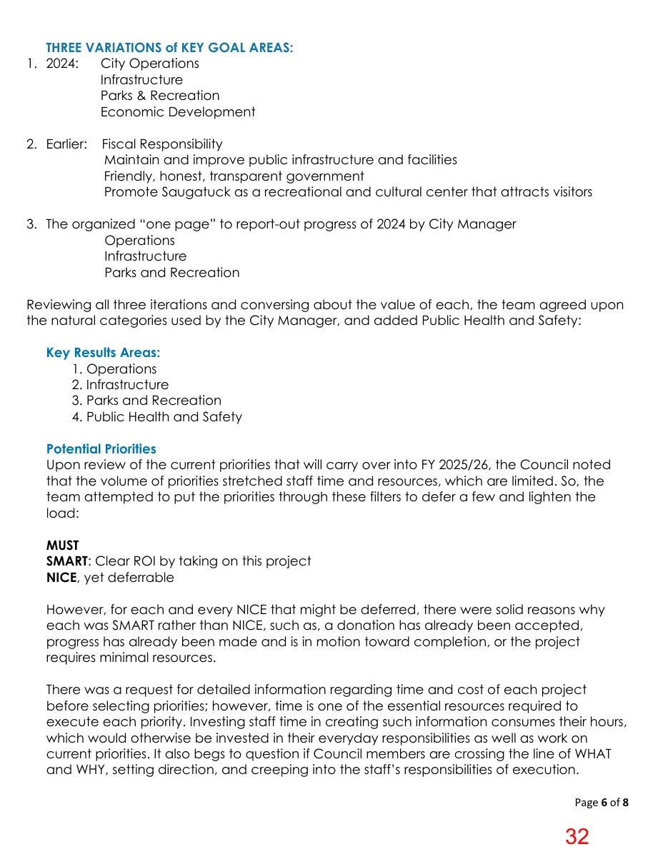 Page 32 of the packet; its text follows
