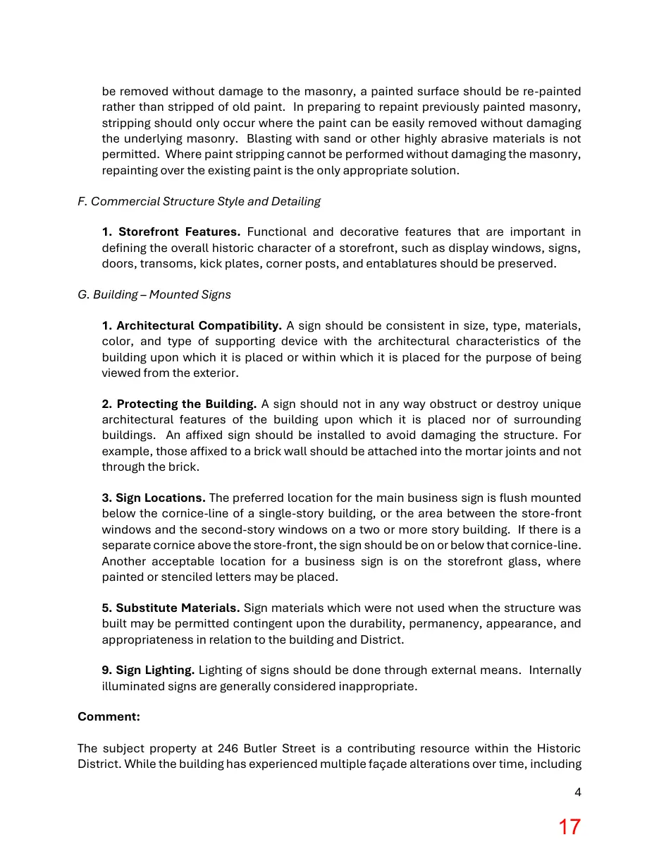 Page 17 of the packet; its text follows