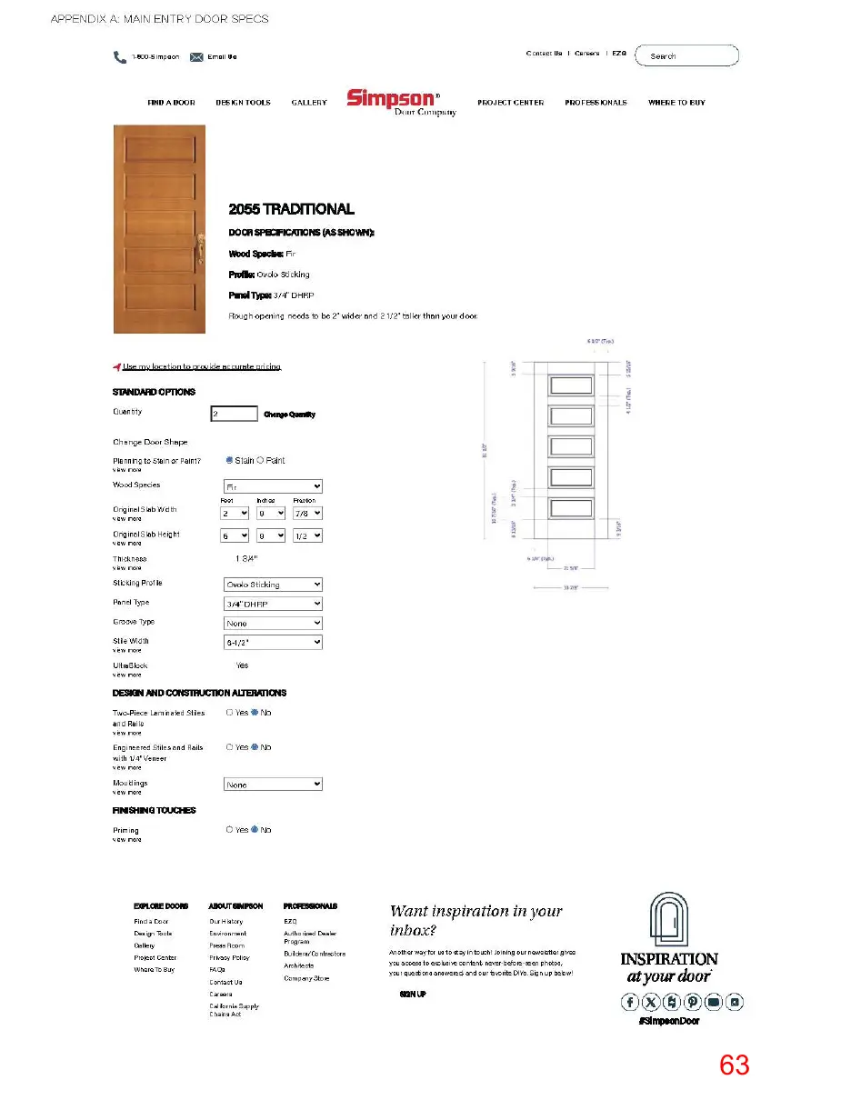 Page 63 of the packet, a scanned page