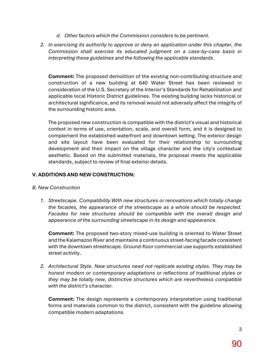 Page 90 of the packet; its text follows
