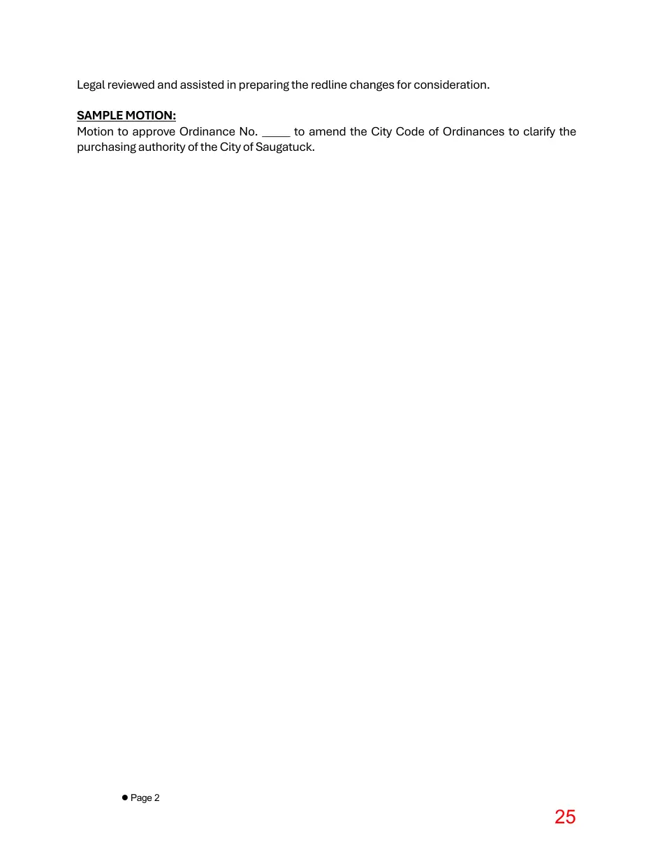 Page 25 of the packet; its text follows
