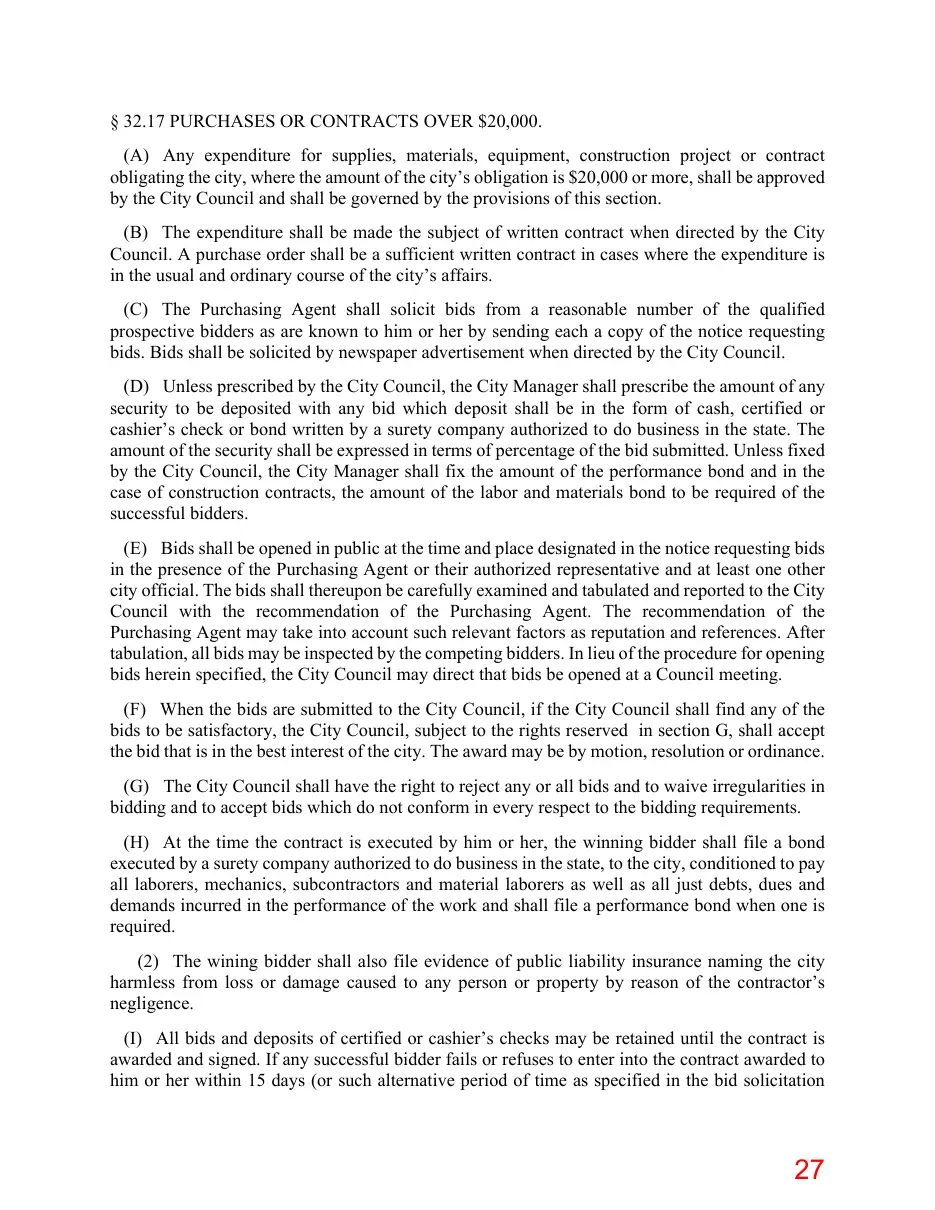 Page 27 of the packet; its text follows