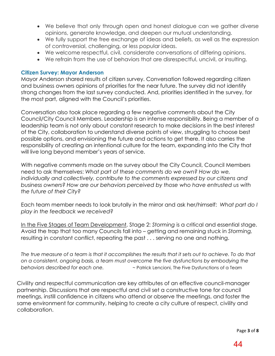 Page 44 of the packet; its text follows