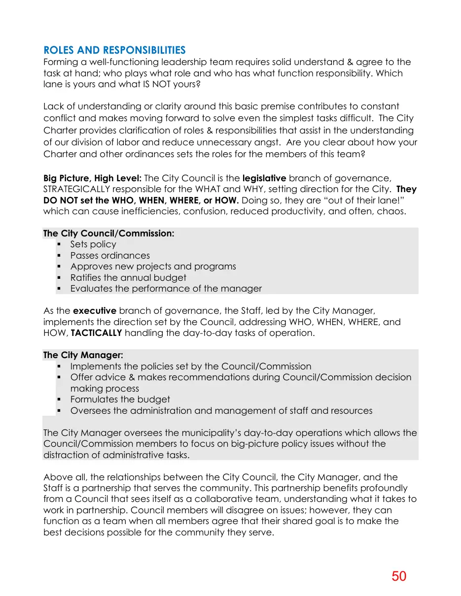 Page 50 of the packet; its text follows