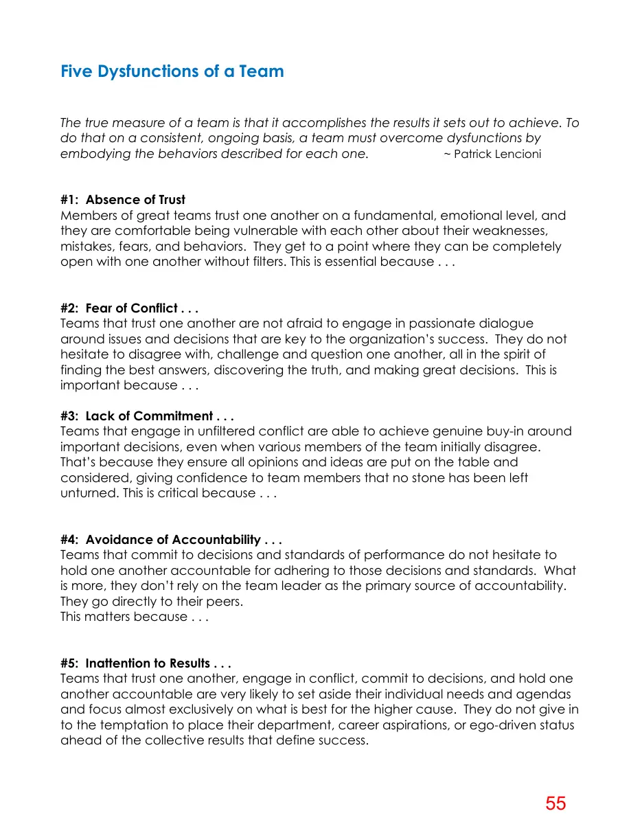 Page 55 of the packet; its text follows