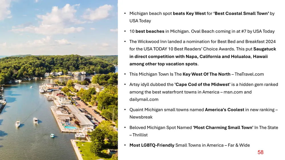 Page 58 of the packet; its text follows