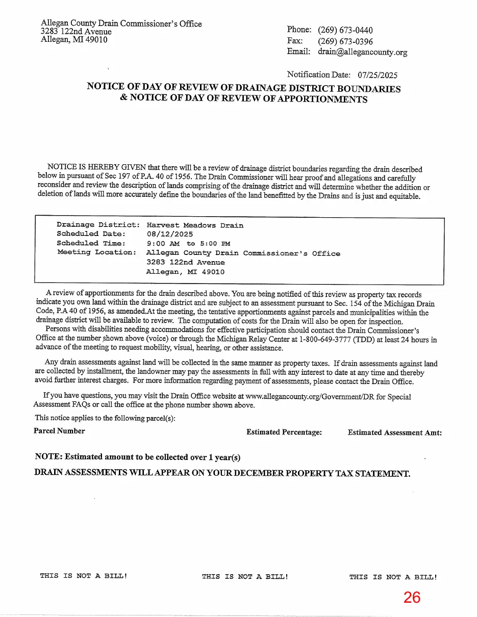 Page 26 of the packet, a scanned page