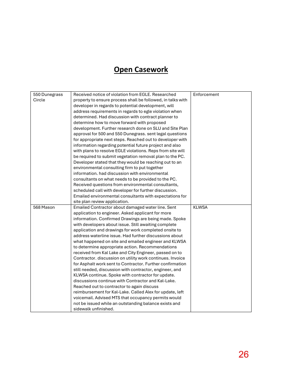 Page 26 of the packet; its text follows