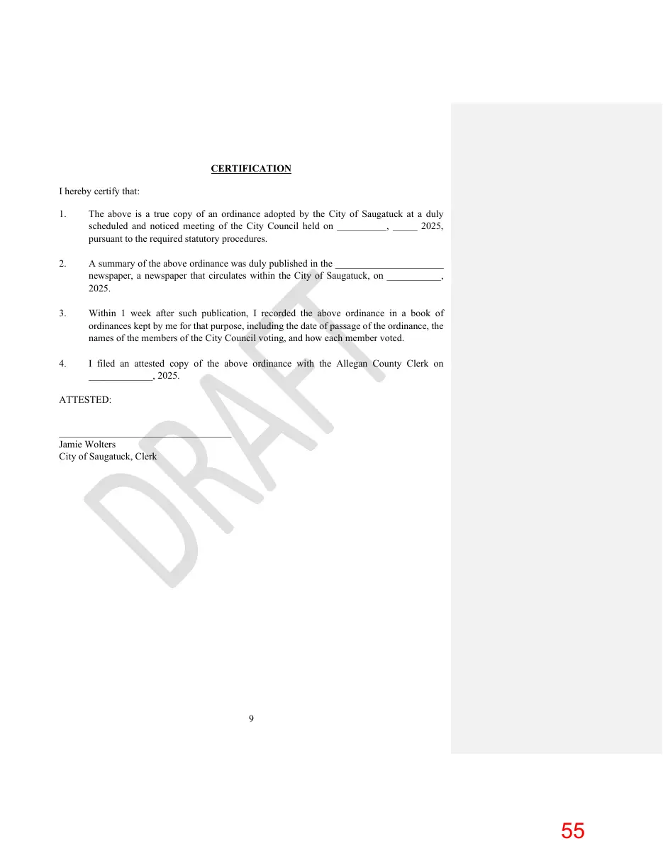 Page 55 of the packet; its text follows