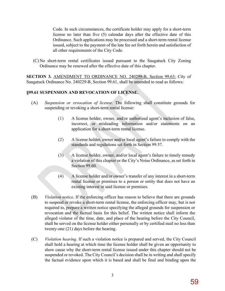 Page 59 of the packet; its text follows
