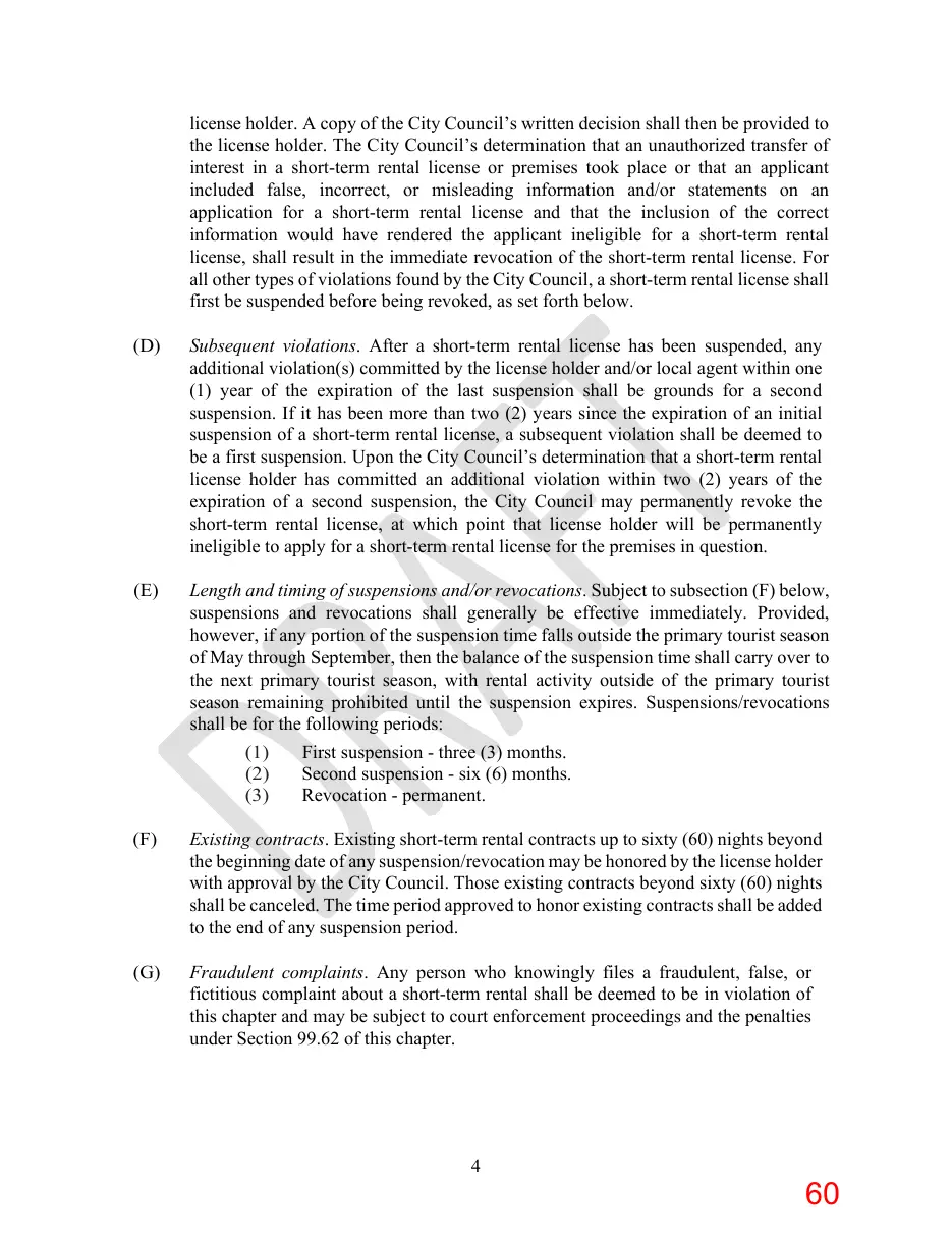 Page 60 of the packet; its text follows