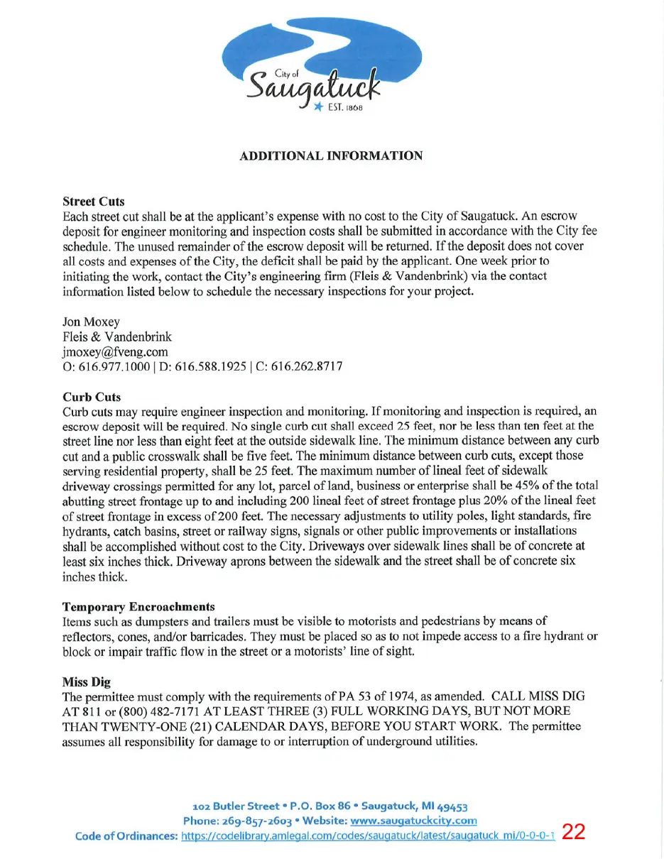 Page 22 of the packet, a scanned page