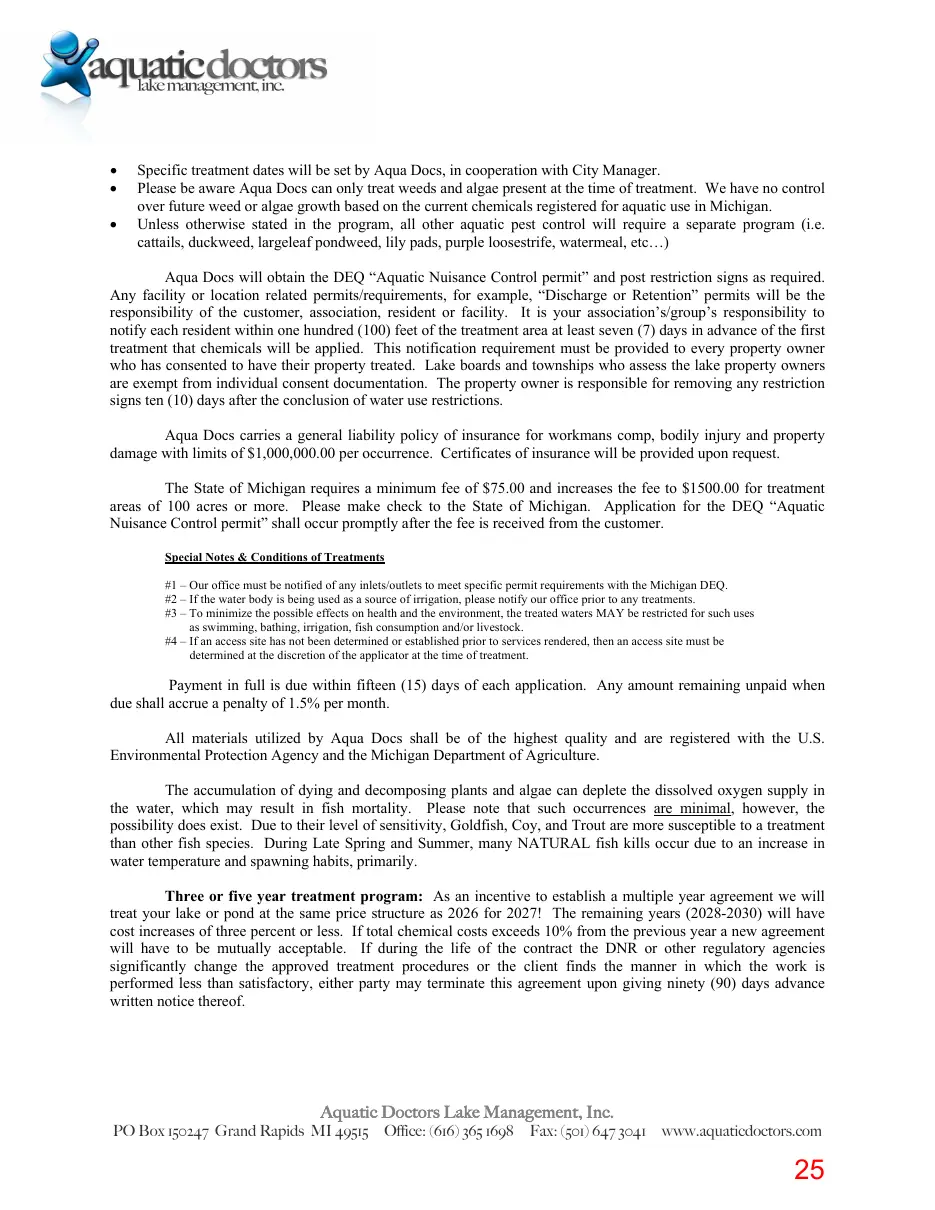 Page 25 of the packet; its text follows