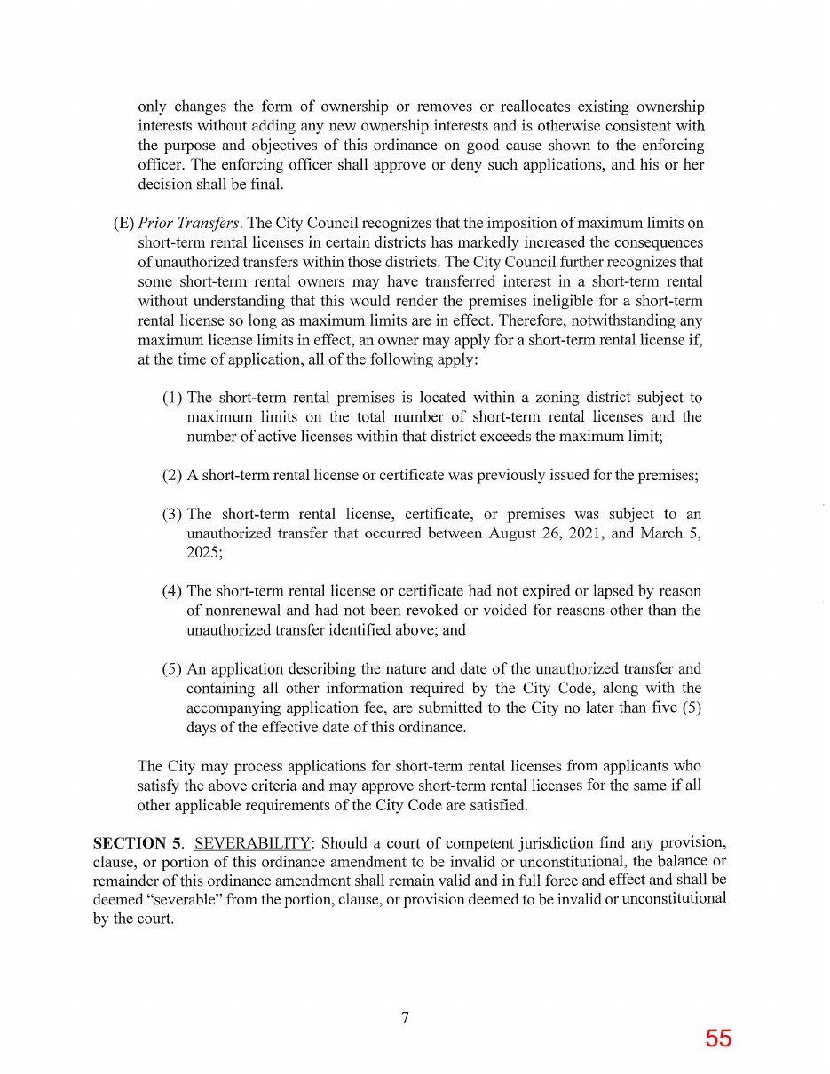 Page 55 of the packet, a scanned page