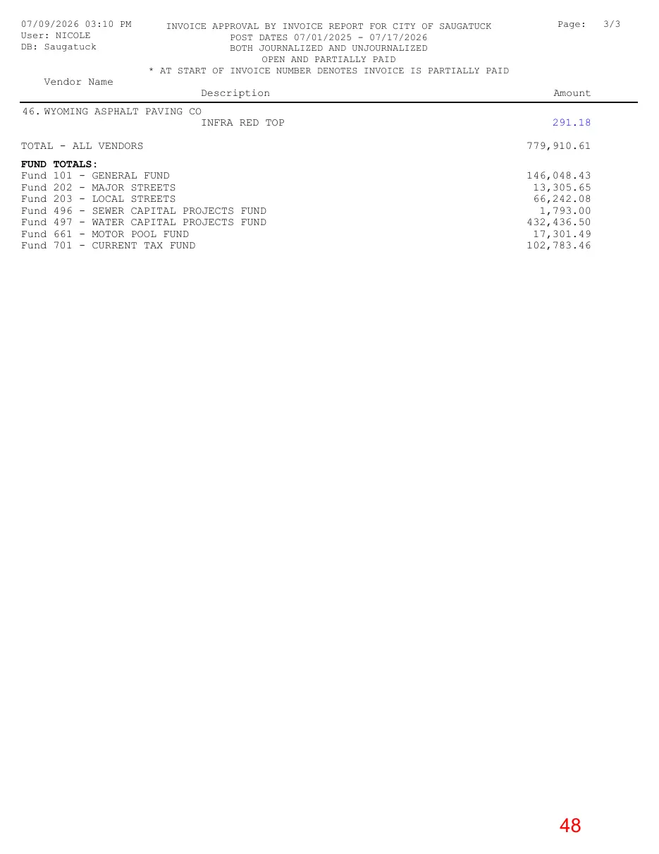 Page 48 of the packet; its text follows