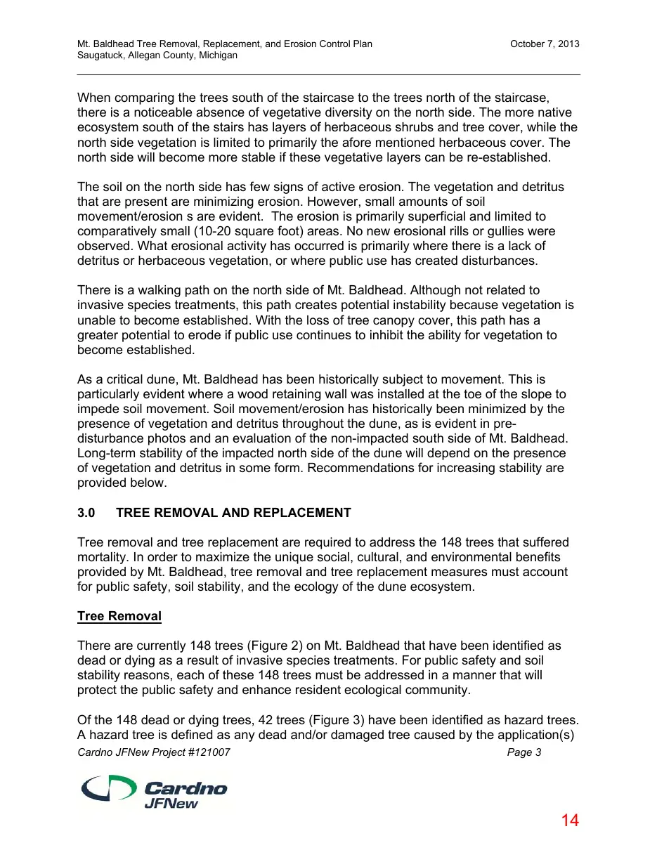 Page 14 of the packet; its text follows