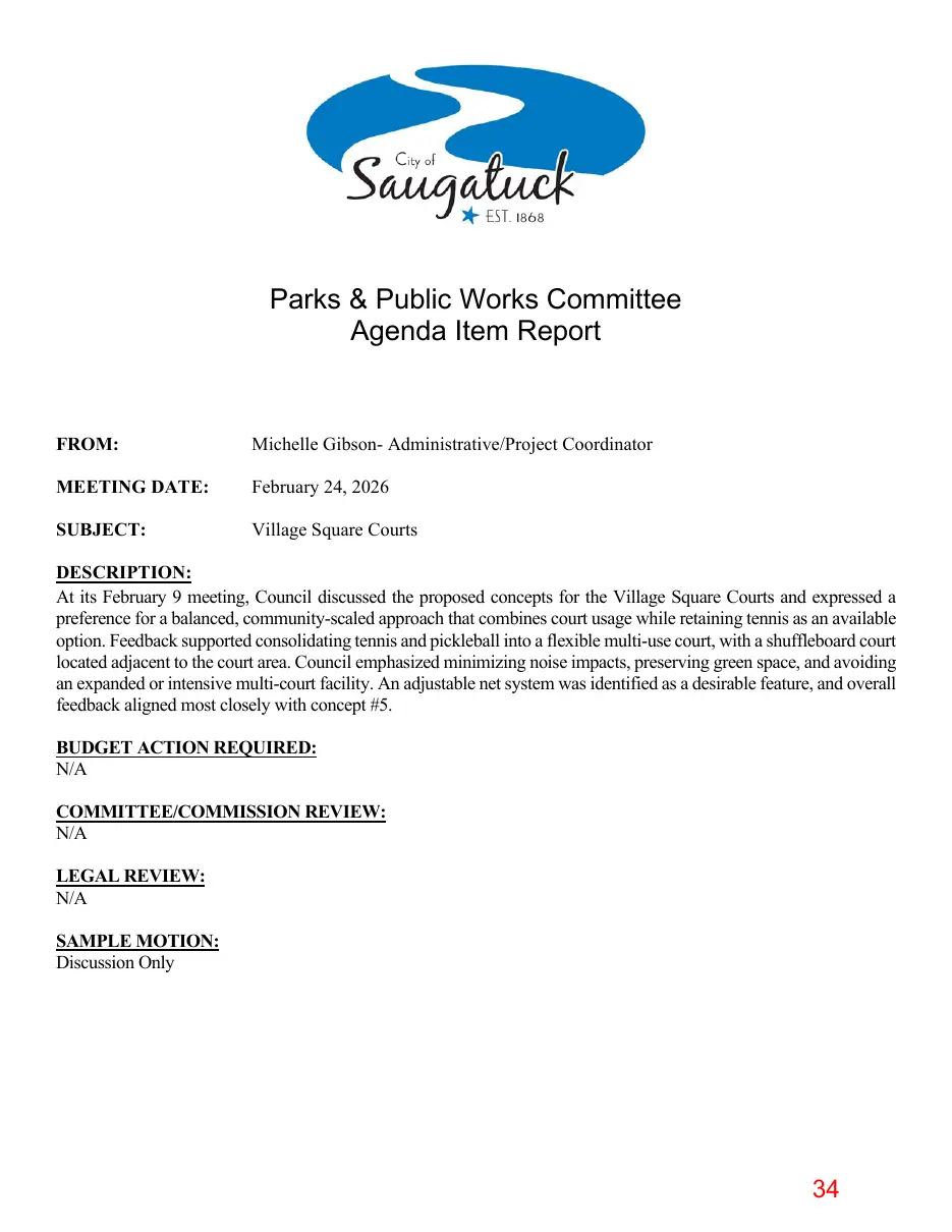 Page 34 of the packet; its text follows