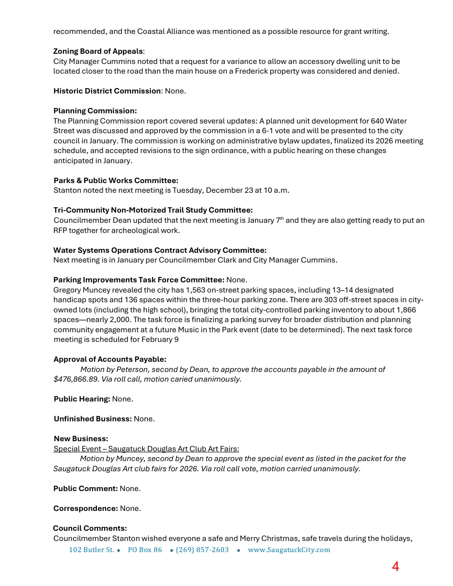 Page 4 of the packet; its text follows