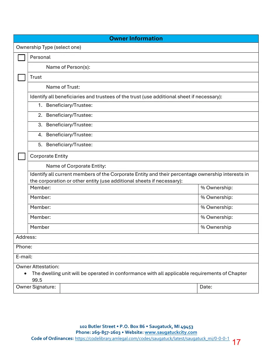 Page 17 of the packet; its text follows