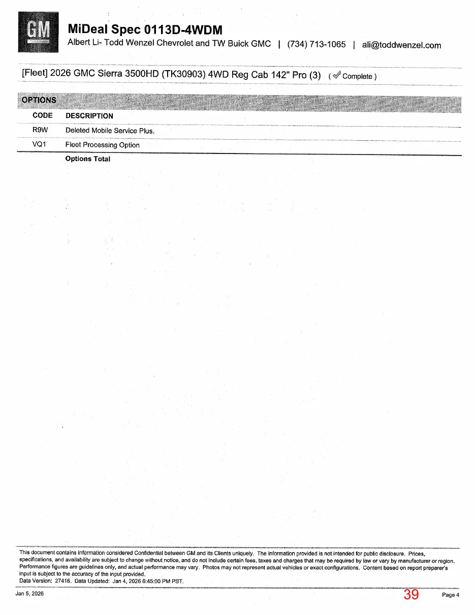 Page 39 of the packet, a scanned page