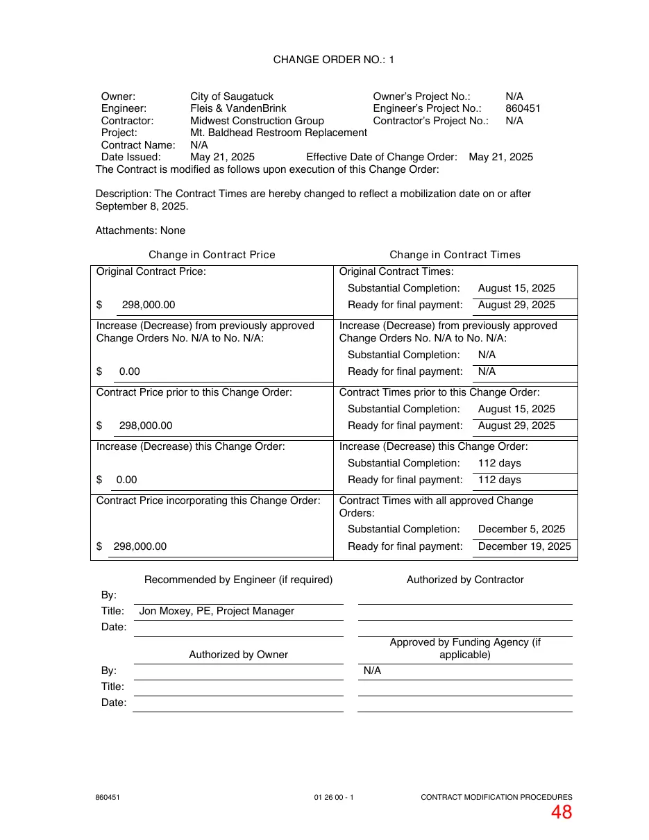 Page 48 of the packet; its text follows