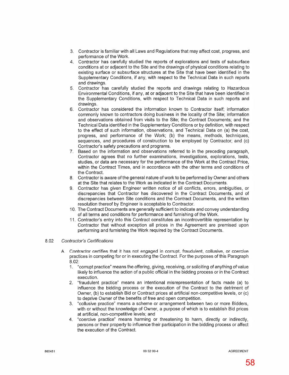 Page 58 of the packet, a scanned page