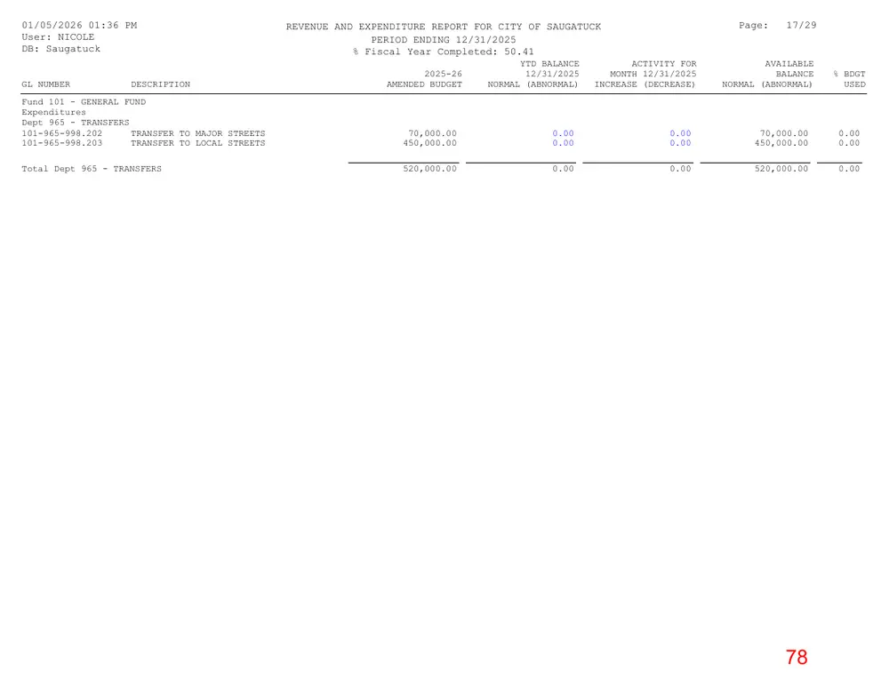 Page 78 of the packet; its text follows