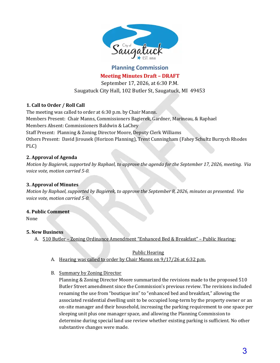 Page 3 of the packet; its text follows