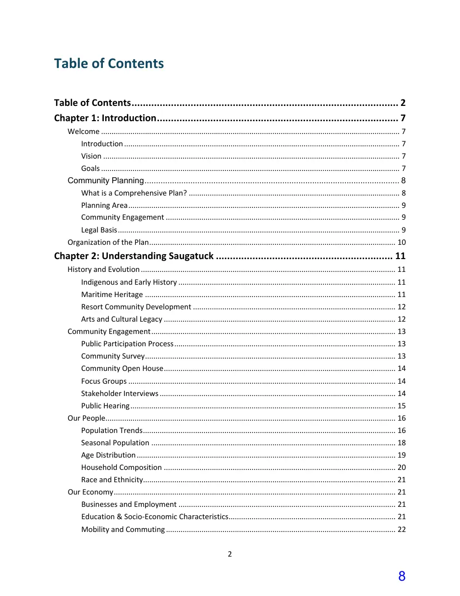 Page 8 of the packet; its text follows