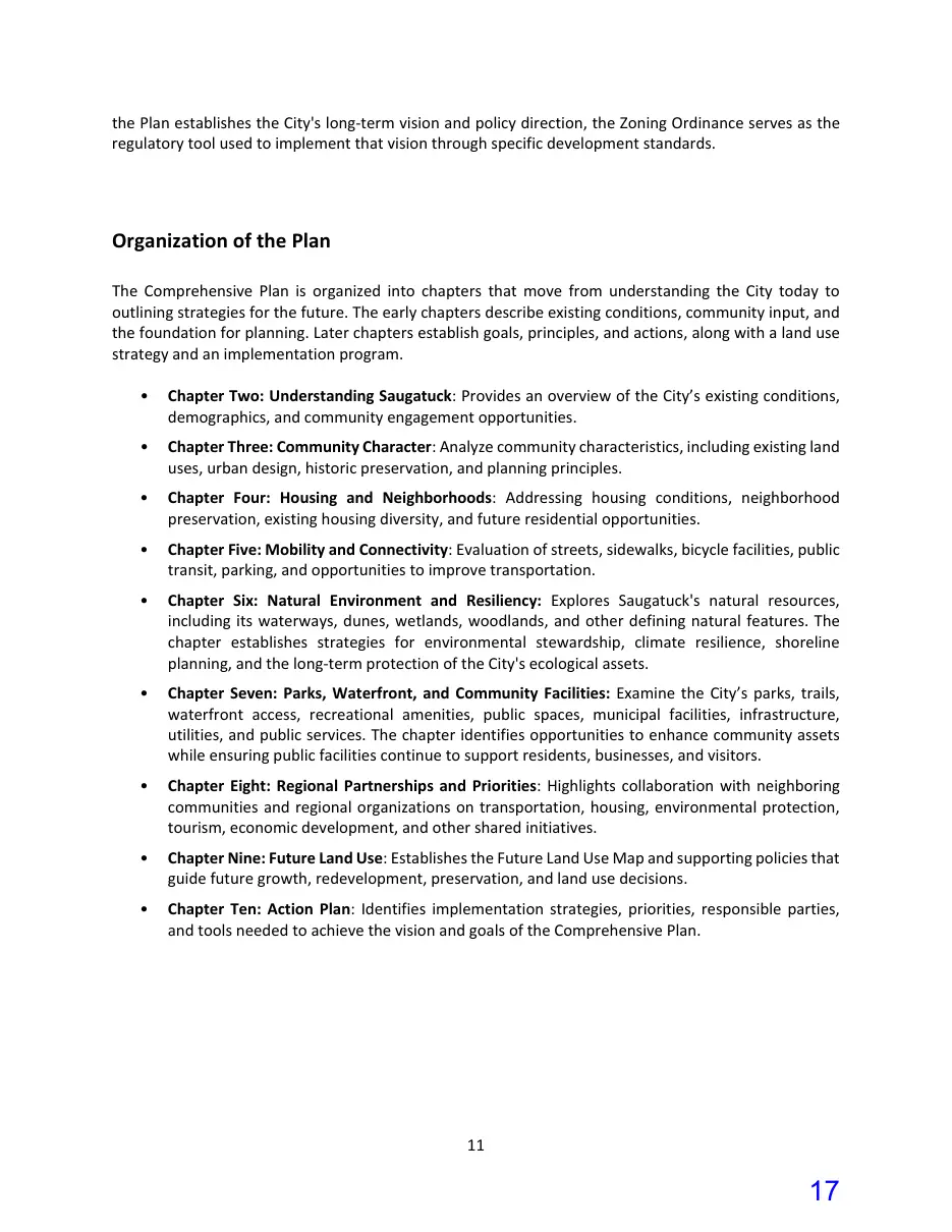 Page 17 of the packet; its text follows
