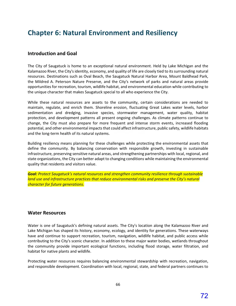 Page 72 of the packet; its text follows