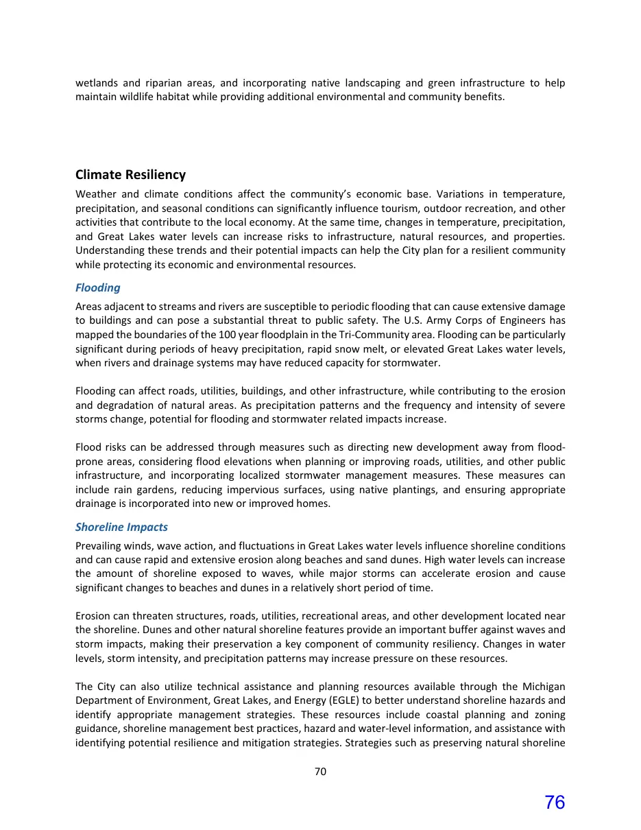Page 76 of the packet; its text follows