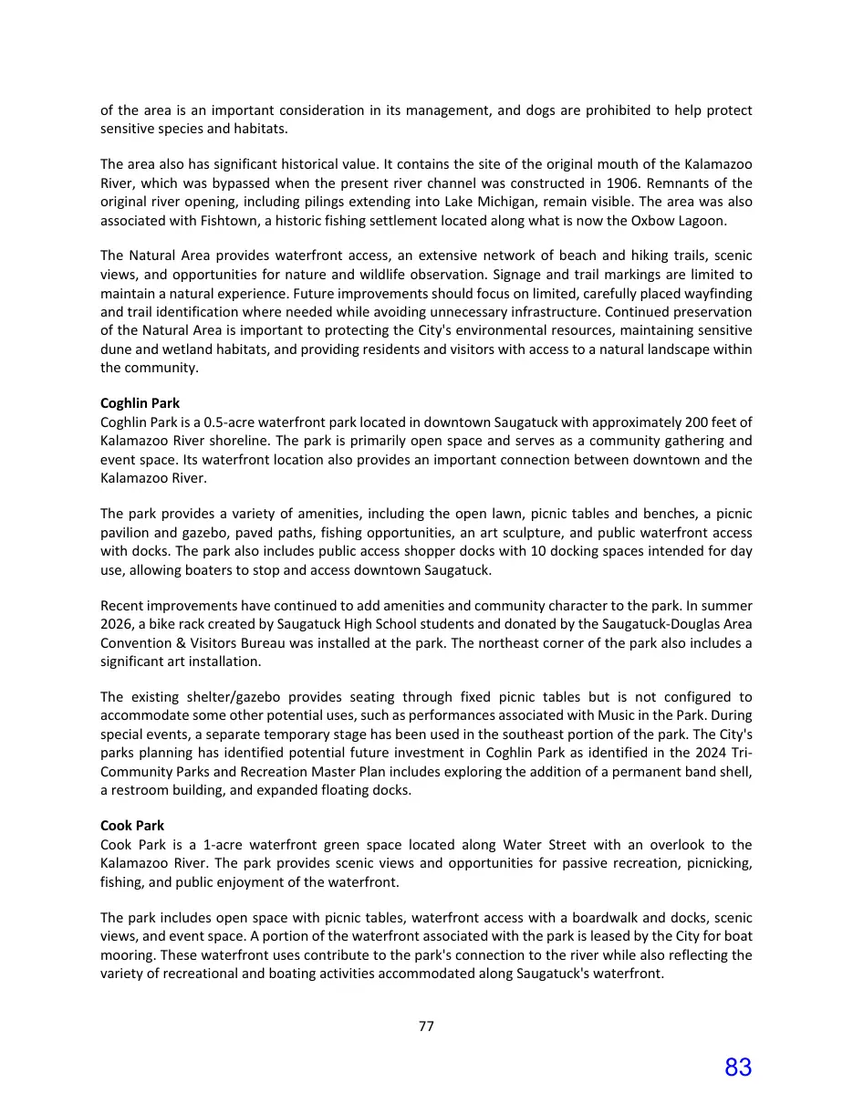 Page 83 of the packet; its text follows