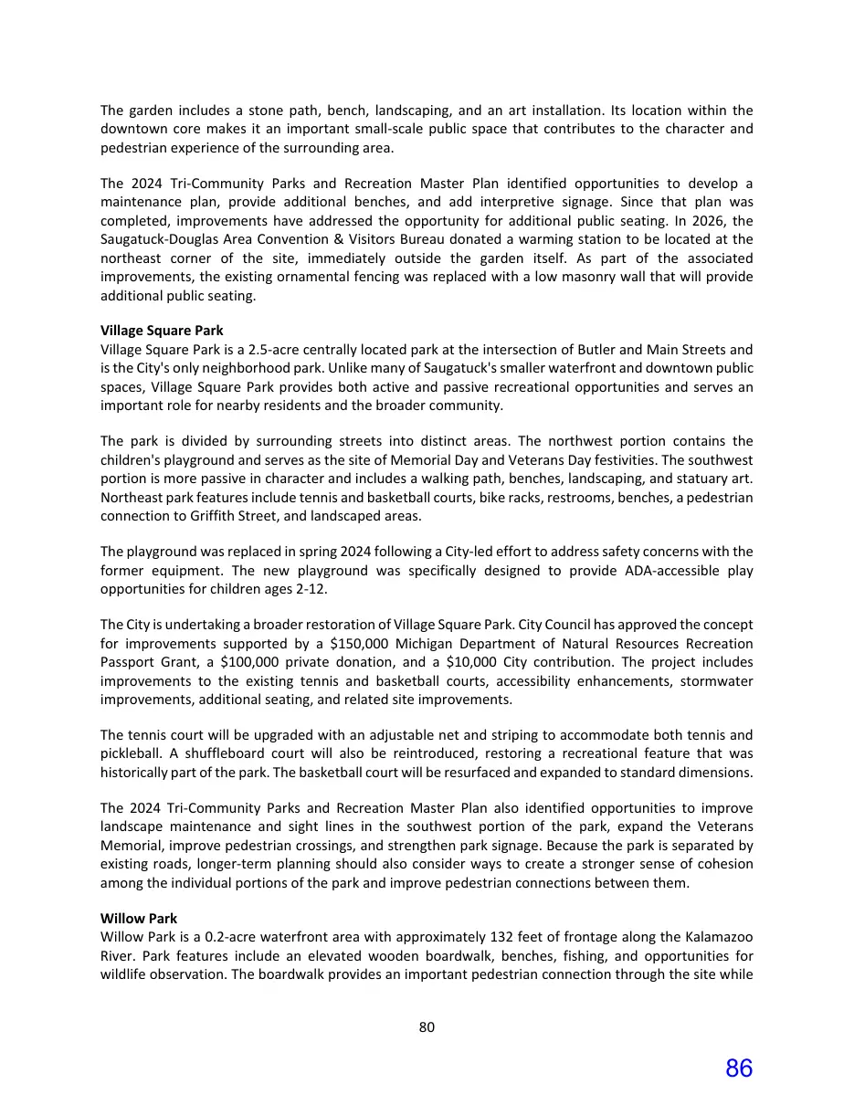 Page 86 of the packet; its text follows