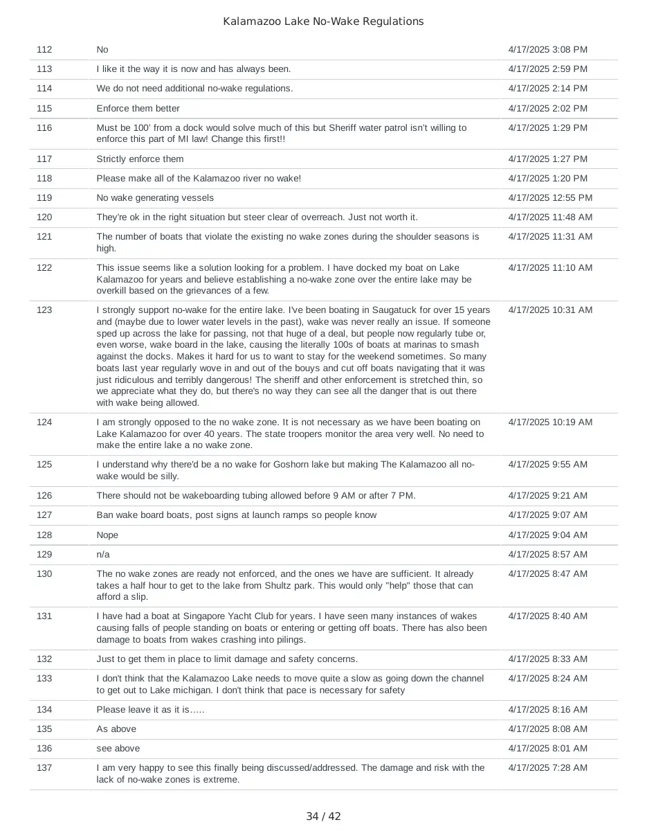 Page 43 of the packet; its text follows