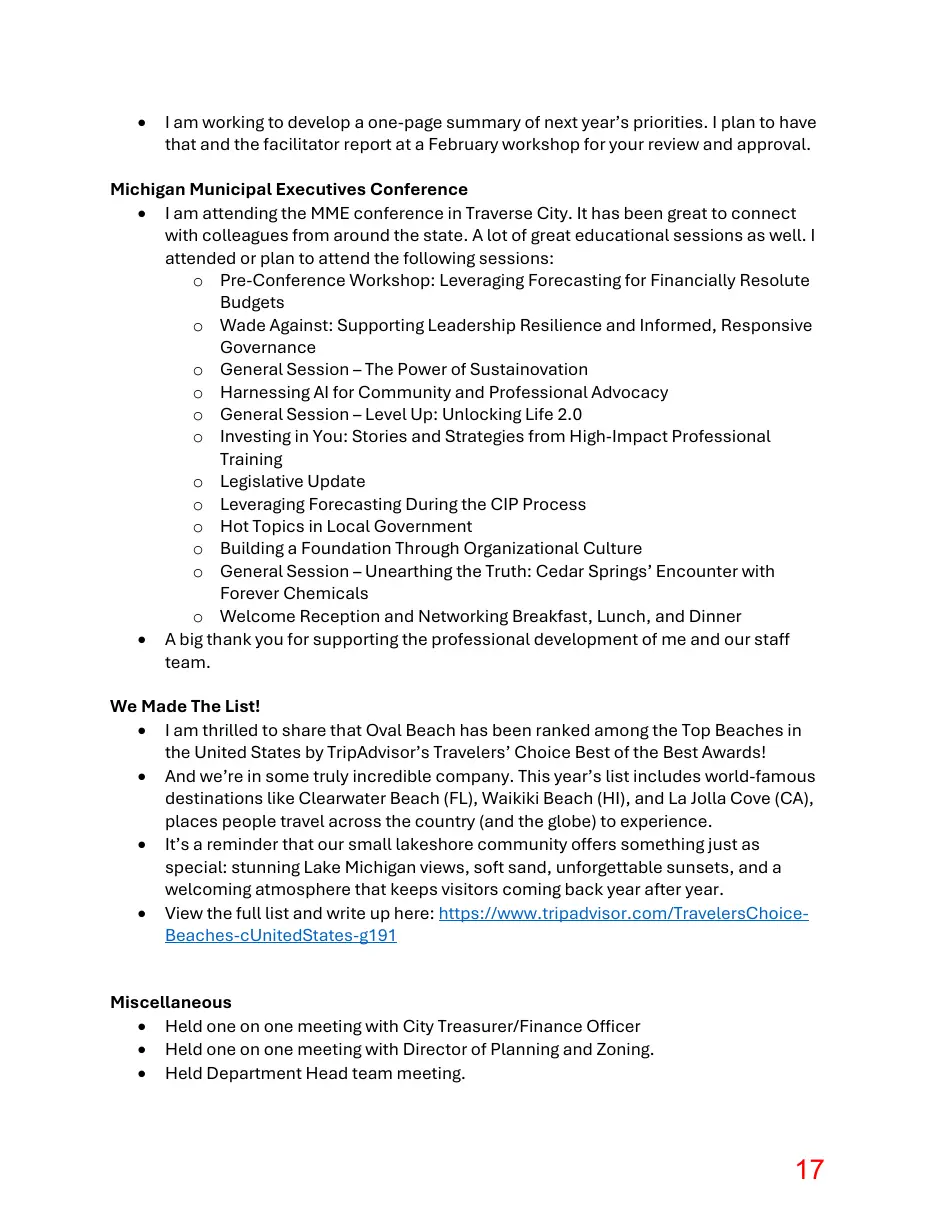 Page 17 of the packet; its text follows