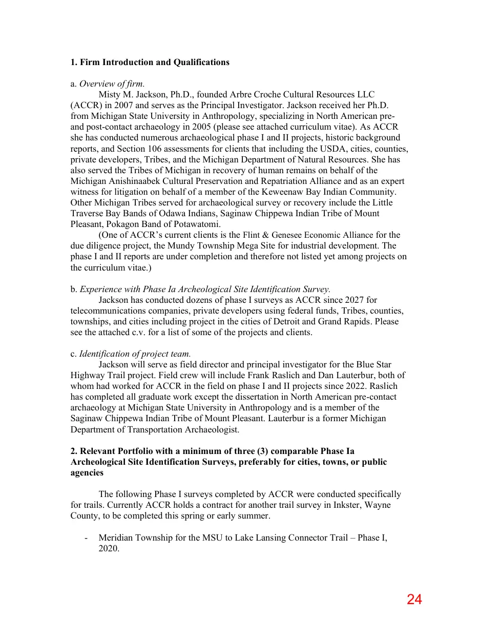 Page 24 of the packet; its text follows