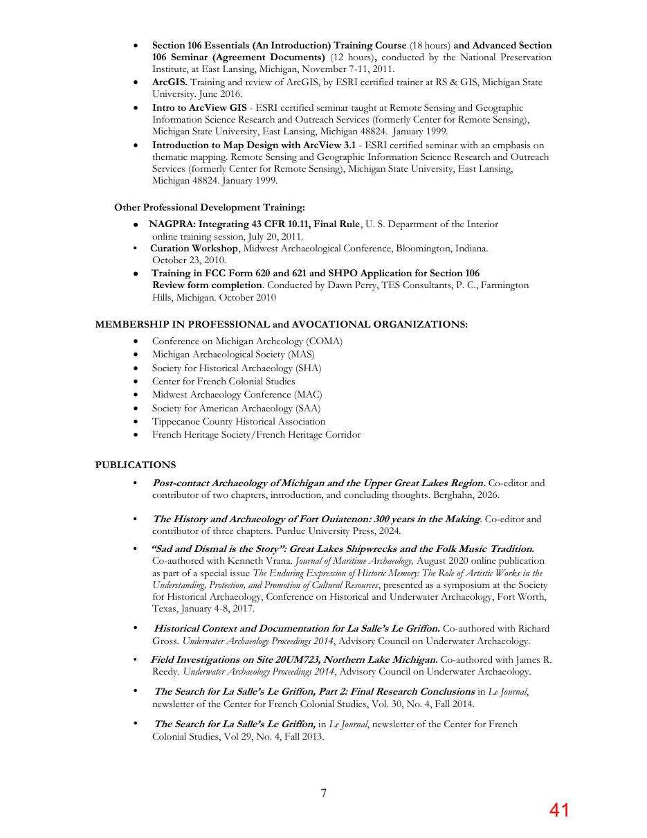 Page 41 of the packet; its text follows