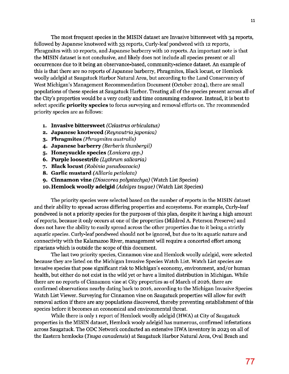 Page 77 of the packet, a scanned page