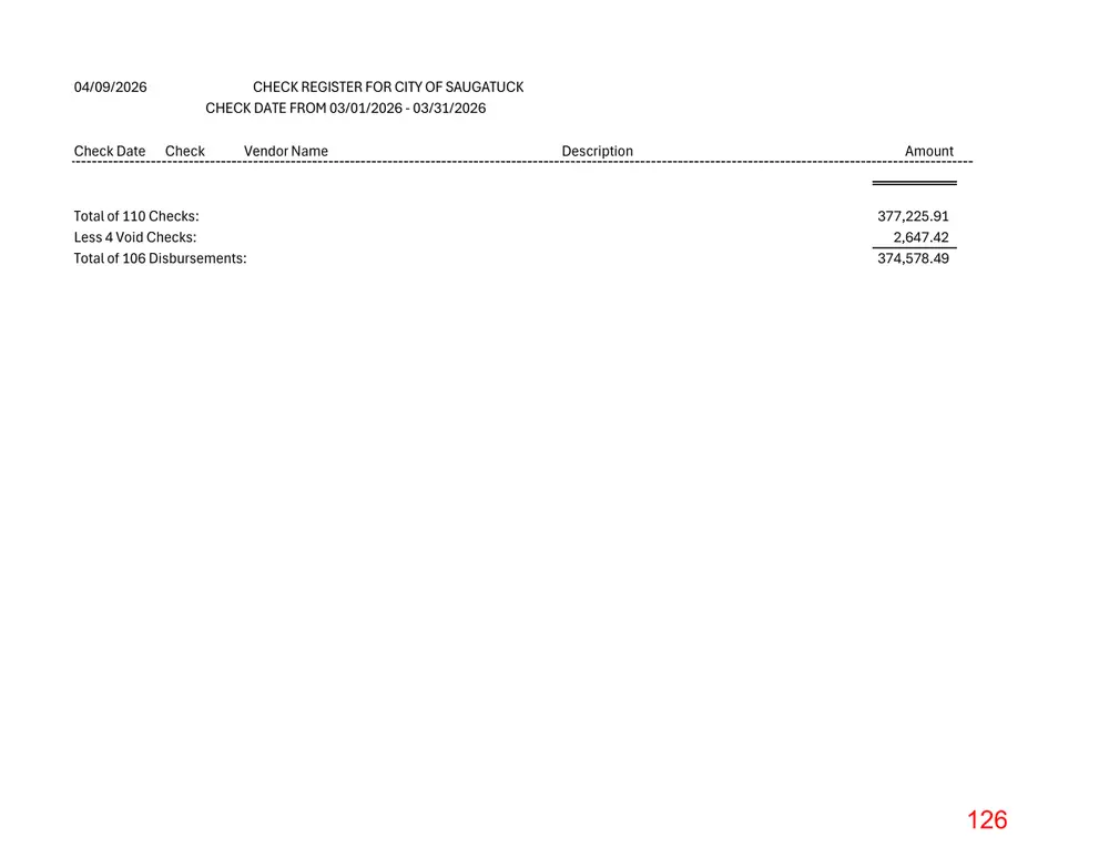 Page 126 of the packet; its text follows