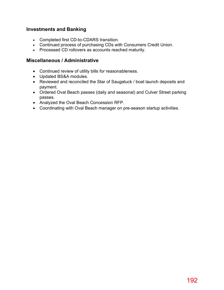 Page 192 of the packet; its text follows